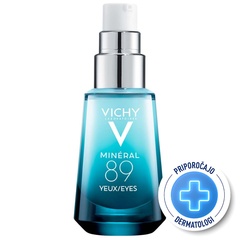 Vichy Mineral 89 Eyes, koncentrat za področje okoli oči (15 ml)