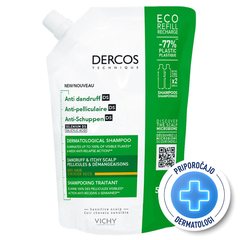 Vichy Dercos, šampon proti prhljaju za suhe lase - eko refill (500 ml)