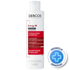 Vichy Dercos Aminexil Energisant, šampon proti izpadanju las - 200 ml