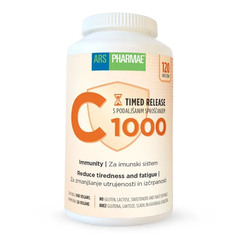 Ars C 1000 mg Ars Pharmae, tablete s podaljšanim sproščanjem (120 tablet)