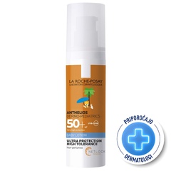 LRP Anthelios Dermo Pediatrics, mleko za občutljivo kožo dojenčkov - ZF50+ (50 ml)