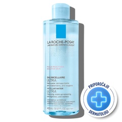 LRP Ultra, micelarna voda za reaktivno kožo (400 ml)