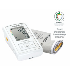 Microlife BP A3 plus, merilnik krvnega tlaka (1 komplet)