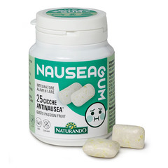 Naturando Nause, žvečilni gumiji proti slabosti* (25 žvečilnih gumijev)