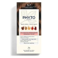  Phytocyane Phytocolor, set za barvanje las - kostanjevo svetlo rjava 5.7 (1 set)