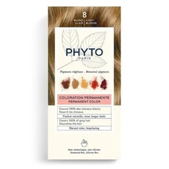 Phytocyane Phytocolor, set za barvanje las - svetlo blond 8 (1 set)