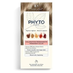 Phytocyane Phytocolor, set za barvanje las - pepelnata blond 8.1 (1 set)