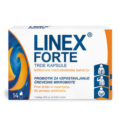 Linex Forte, trde kapsule (14 trdih kapsul)