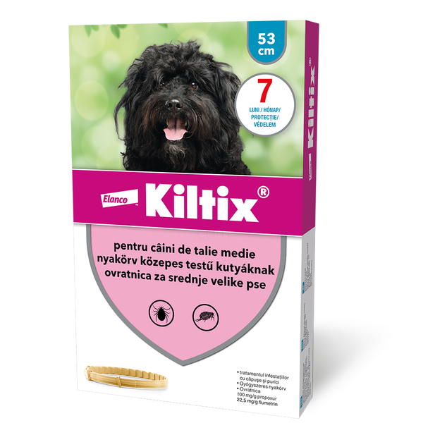 Kiltix, ovratnica za srednje pse (M) - 53 cm (1 ovratnica)