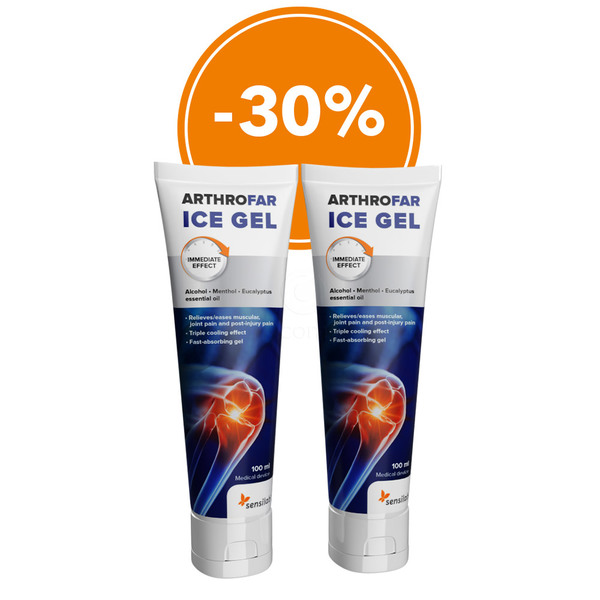 Sensilab Arthrofar Ice Gel, gel - paket (2 x 100 ml)