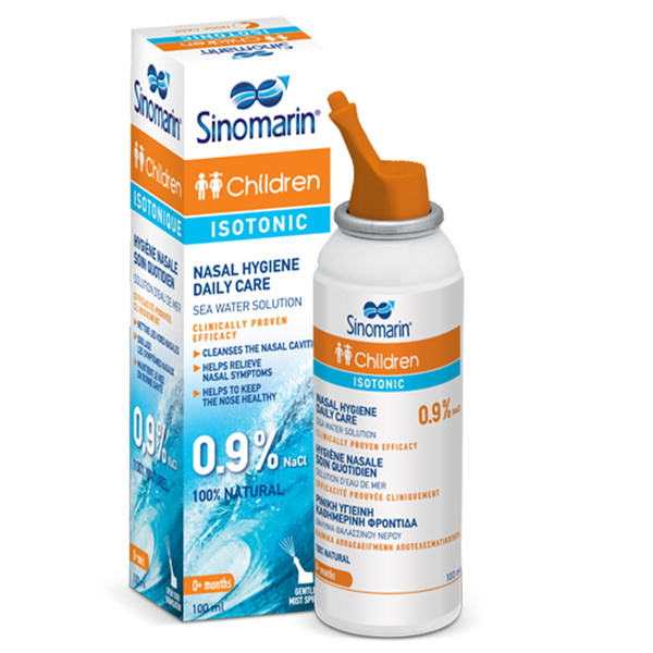 Sinomarin ISOTONIC Otroci, izotonično pršilo za nos (100 ml)