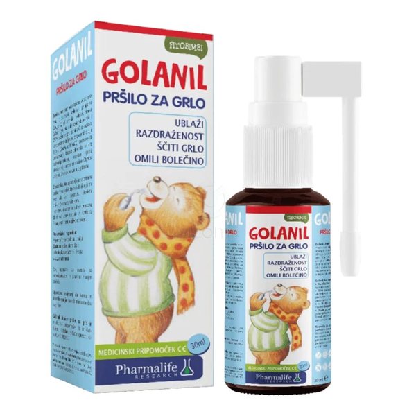 Fitobimbi Golanil, pršilo za grlo (30 ml)