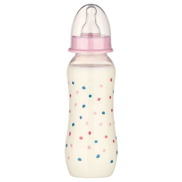 Baby-Nova PP, dekorirana steklenička - pretok M (240 ml)