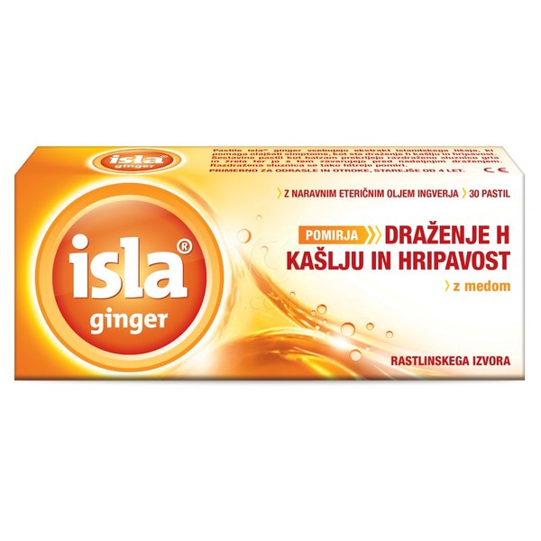 Isla ingver, 30 pastil