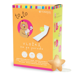 to.to, bombažni vložki za po porodu (6 vložkov