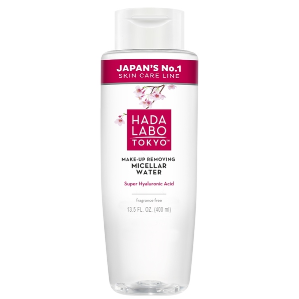 Hada Labo Tokyo White, micelarna voda za odstranjevanje ličil (200 ml)