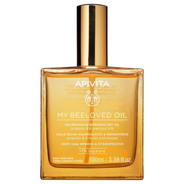 Apivita, suho olje za obraz, lase in telo (100 ml)