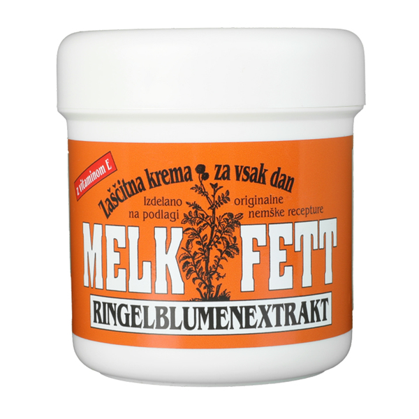 Ognjičeva krema z Vitaminom E, Melkfett (200 ml)