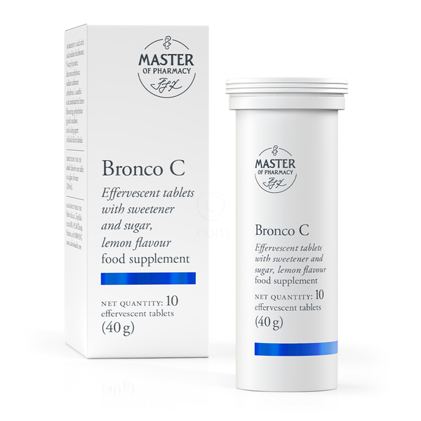 Master of Pharmacy Bronco C, šumeče tablete (10 tablet)