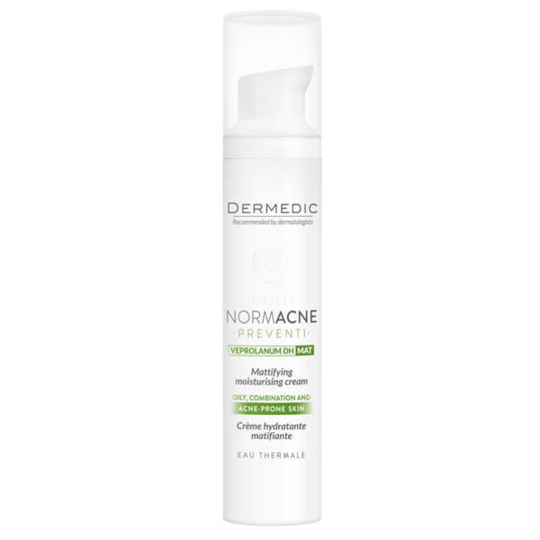 Dermedic Normacne, matirajoča vlažilna krema proti nepravilnostim (40 ml)