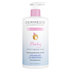 Dermedic Baby, čistilni gel za telo in lase (500 ml)