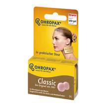 Ohropax Classic, voščeni čepki za ušesa (12 čepkov)