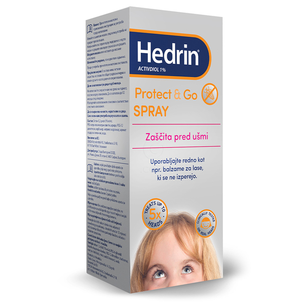 Hedrin Protect&Go, pršilo za izkoreninjenje uši in gnid (100 ml)