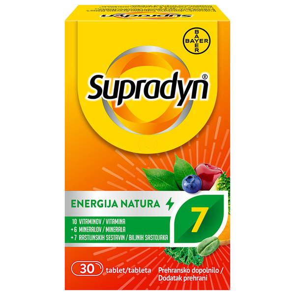 Supradyn Energija Natura, tablete (30 tablet)