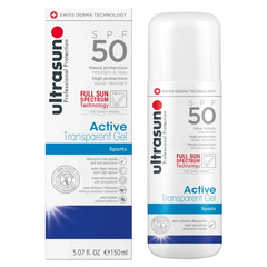 Ultrasun, aktivni prosojni gel za zaščito pred soncem za športnike - ZF30 (150 ml)