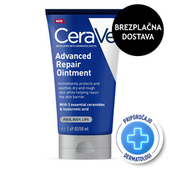 CeraVe, napredno obnovitveno mazilo za obnovo suhe ter hrapave kože (50 ml)