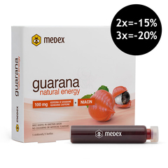 Guarana natural energy Medex, viale (5 x 9 ml) 