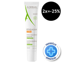 A-Derma Epitheliale A.H. Ultra, pomirjajoča in obnavljajoča krema (40 ml)