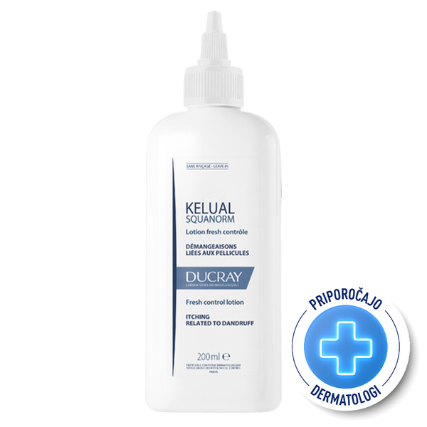 Ducray Kelual Squanorm, losjon za kontrolo svežine (200 ml)