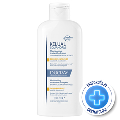 Ducray Kelual Squanorm, vlažilni šampon proti suhemu prhljaju (200 ml)