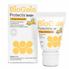 BioGaia Protectis Baby D3, kapljice za otroke in dojenčke - tuba (5 ml)