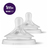 Avent natural response silikonski cucelj za steklenicko 3 srednji pretok 1 mesecev 2 cuclja 2