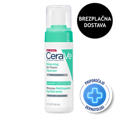 Cerave, penasto čistilo za obraz (148 ml)