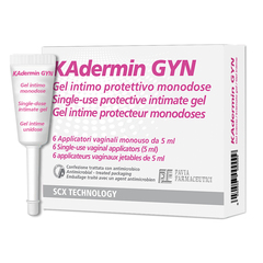 KAdermin GYN, zaščitni intimni gel (6 x 5 ml)