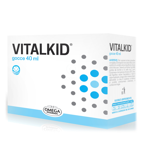 Vitalkid Omega Pharma, kapljice (40 ml)
