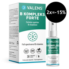Valens B Kompleks Forte, ustno pršilo (25 ml)