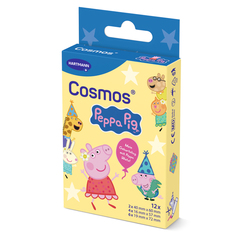 Cosmos Peppa Pig, obliži - 3 različne velikosti - (12 obližev)