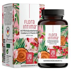 Naturtreu Floraintima, kompleks z mlečnokislinskimi sevi (60 kapsul)