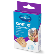Cosmos Water-Resitant Universal, vodoodporni obliži za rane (40 obližev)