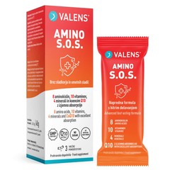 Valens Amino S.O.S., prašek za pripravo napitka - vrečke (3 x 16 g)