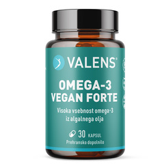 Valens Omega-3 Vegan Forte, kapsule (30 kapsul)