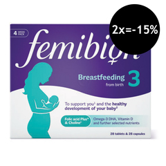 Femibion 3 za čas dojenja, tablete in kapsule (28 tablet + 28 kapsul)