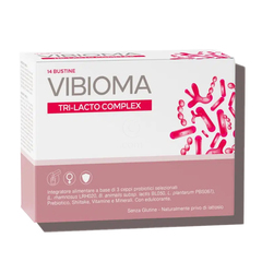 Vibioma Vidermina Tri-Lacto Complex, vrečke (14 x 3 g (2 g + 1 g))