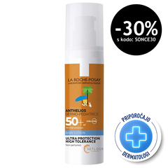 LRP Anthelios Dermo Pediatrics, mleko za občutljivo kožo dojenčkov - ZF50+ (50 ml)