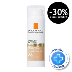LRP Anthelios Age Correct, obarvana krema za obraz - ZF50 (50 ml)