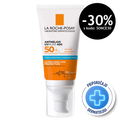 LRP Anthelios UVMUNE 400, vlažilna krema za zaščito pred soncem - ZF50+ (50 ml)